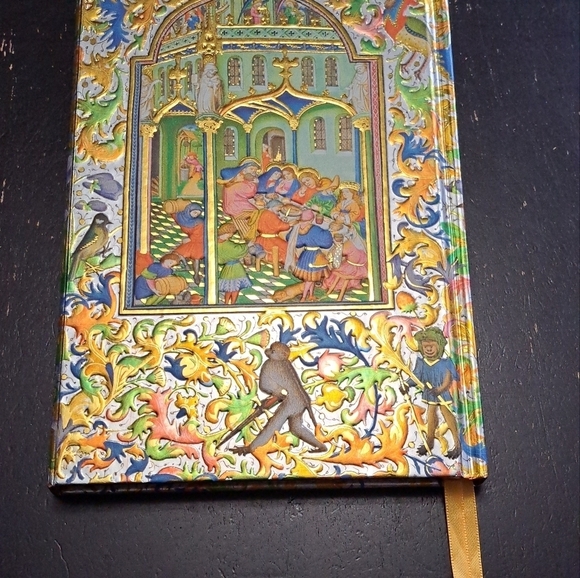 Illuminated Manuscript Marriage Feast at Cana  ( Foiled Journal) - Picture 9 of 13